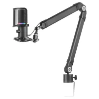 MICROFONO MARS GAMING MMICXT ARGB NEGRO