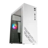 CAJA ORDENADOR MARS GAMING MC100W BLANCO ATX 1 X USB 3.0 1 X USB 2.0 1 X 90MM FRGB