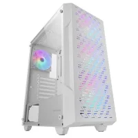 CAJA ORDENADOR MARS GAMING MC-GEO ATX FRGB CRISTAL TEMPLADO BLANCO