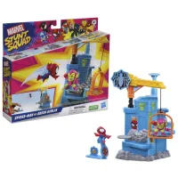 SET DE JUEGO HASBRO MARVEL STUNT SQUAD CRANE SMASH