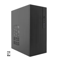 CAJA ORDENADOR COOLBOX M460 M-ATX NEGRO USB-C CON FUENTE 500W