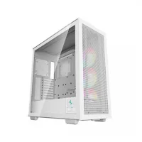 CAJA ORDENADOR GAMING DEEPCOOL E-ATX MORPHEUS ARGB CRISTAL TEMPLADO BLANCO