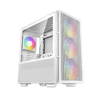 CAJA ORDENADOR GAMING DEEPCOOL CH560 RGB E-ATX CRISTAL TEMPLADO BLANCA
