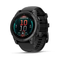 Smartwatch Garmin Fnix E AMOLED 1.3" GPS Acero Inoxidable 16GB Resistente Agua Negro
