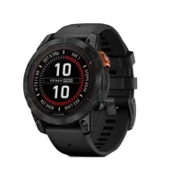 Garmin Fénix 7X Pro Solar GPS NFC 51mm MIP Gris Correa Negra Resistencia Agua 10ATM SpO2