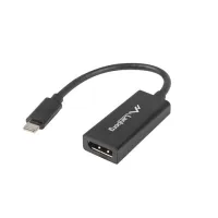 ADAPTADOR USB LANBERG USB TIPO C M 3.1 A DISPLAYPORT H 15CM NEGRO