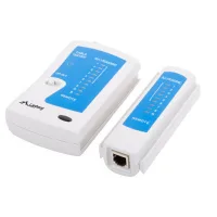 TESTER CABLE LANBERG RJ45 RJ12 RJ11 UTP/FTP/SFTP COAXIAL