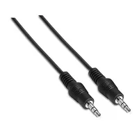 CABLE AUDIO ESTEREO JACK 3.5MM NANOCABLE 1.5M NEGRO/ MACHO-MACHO