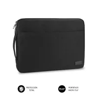 FUNDA SUBBLIM URBAN LAPTOP SLEEVE PARA PORTATIL 15.6" NEGRO