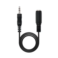 CABLE DE AUDIO JACK 3.5MM NANOCABLE 1.5M/ MACHO-HEMBRA