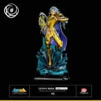 FIGURA TSUME ARTS SAINT SEIYA GEMINI SAGA RESINA ESCALA 1/6 IKIGAI