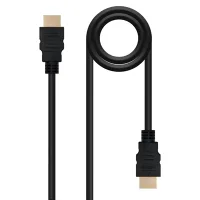 CABLE HDMI 1.3 NANOCABLE 1M/ MACHO-MACHO/ NEGRO