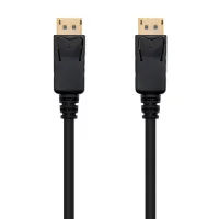 CABLE DISPLAYPORT NANOCABLE 1M/ MACHO-MACHO/ NEGRO