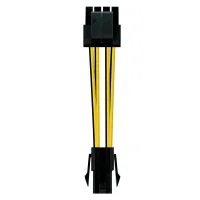 CABLE ALIMENTACION NANOCABLE PLACA-MICRO 4 PIN HEMBRA A 8 PIN MACHO 