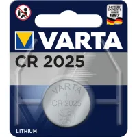BLISTER PILAS VARTA LITIO BOTON CR-2025 3V 170MAH