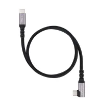 CABLE NANOCABLE USB-C 3.2 GEN2 ACODADO 100W 1M