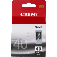 CARTUCHO TINTA CANON PG 40 NEGRO 16ML PIXMA 1600/ 2200/ 2600/ MP150/ 170/ 190/ 450/ PG40