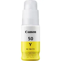 BOTELLA TINTA CANON GI-50Y AMARILLO 70ML 7700 PAGINAS