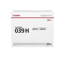 TONER CANON 039H NEGRO 25.000 COPIAS LBP351DN/LBP352DN