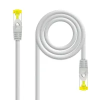 LATIGUILLO CABLE RED LSZH/SFTP CAT.6A RJ45 NANOCABLE 1M GRIS