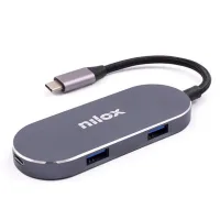 DOCKING STATION NILOX TIPO C A 3 x USB 3.0 1 x HDMI 1 x USB TIPO C