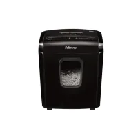 DESTRUCTORA DE PAPEL FELLOWES 6M NEGRA MINICORTE 4X12MM