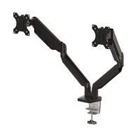 SOPORTE MONITOR FELLOWES BRAZO DOBLE HORIZONTAL PLATINUM SERIES / HASTA 32" / HASTA 8KG / VESA 75X75 100X100