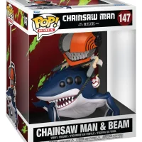 FUNKO POP RIDE DELUXE CHAINSAW MAN THE MOVIE REZE ARC - CSM & BEAM