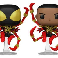 FUNKO POP MARVEL SPIDER-MAN COMICS MILES MORALES IRON SPIDER W/CHASE ALEATORIO