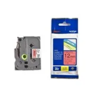 CINTA LAMINADA BROTHER TZE431 12MM x 8M ROJO/NEGRO
