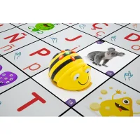 TAPETE BLANCO TILK BEE-BOT + FICHAS + TARJETAS PARA TAPETE INFANTIL