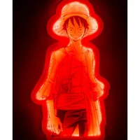 MURAL LAMPARA NEON TEKNOFUN MADCOW ENTERTAINMENT ONE PIECE LUFFY 30 CM