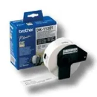 ETIQUETAS PAPEL PRECORTADA BROTHER DK11201 29 x 90 MM 400-E QL-500A QL-500BW QL-560 QL-570 QL-1050  