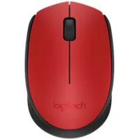 MOUSE RATON LOGITECH M171 OPTICO WIRELESS INALAMBRICO ROJO