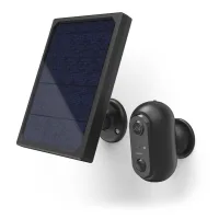 Cámara Exterior Hama FHD Con Panel Solar Negro