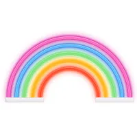 LAMPARA FOREVER NEON LED RAINBOW 5 COLORES