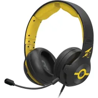 AURICULARES MICRO GAMING HORI PRO PIKACHU COOL BLACK SUPRAURAL/ 40MM/ JACK 3.5MM/ CANCELACION DE RUIDO