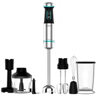 Batidora De Mano Cecotec Titan Black 1200Xl Perfec 1200W