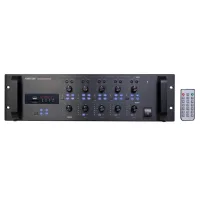 AMPLIFICADOR MATRICIAL FONESTAR CON MICROFONO DE ZONAS