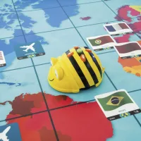 PRIMARIA MAPA MUNDI TILK BEE-BOT TAPETE + ACTIVIDADES