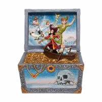 FIGURA ENESCO DISNEY PETER PAN COFRE DEL TESORO PETER PAN GARFIO & COMPAÑIA