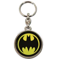 LLAVERO REDONDO METAL SD TOYS LOGO BATMAN UNIVERSO DC