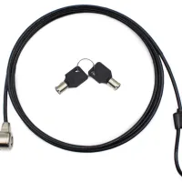 CABLE SEGURIDAD PARA PORTATIL NILOX CON LLAVE 1.8M