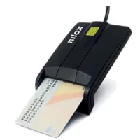 Lector DNI Electronico Nilox Negro