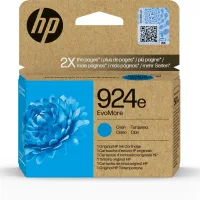 Cartucho tinta HP 924e Cian OfficeJet Pro 8120, 8130