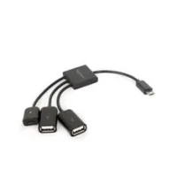 ADAPTADOR OTG-2 UHB-OTG-02 MICRO-USB A/ MICRO-USB-B/ USB 2.0/ MACHO-HEMBRA