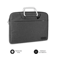 FUNDA SUBBLIM BUSINESS LAPTOP SLEEVE PARA PORTATIL 13.3"-14" GRIS