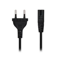 CABLE ALIMENTACION TIPO PHILIP FORMA 8 NANOCABLE 1.5M NEGRO CEE7/ 16/ M-C7/ H