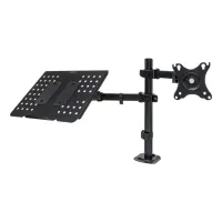SOPORTE MESA UNYKACH VESA HASTA 32" 100X100MM MAX 18KG BRAZO DOBLE