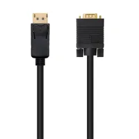 CABLE DISPLAYPORT A VGA NANOCABLE 2M NEGRO/ MACHO-MACHO